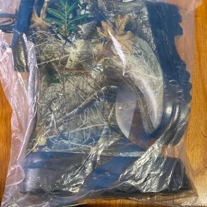 Toddler boy camo rubber boots